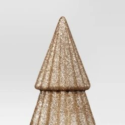 2pk Christmas Glittered Trees Gold - Wondershop™ -Wonder Shop USA GUEST 4c44981f 619d 4dd2 9776 9ccb2fc857af