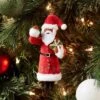 Fabric Santa Holding Gift Christmas Tree Ornament - Wondershop™: Indoor Decoration, 5.75" Holiday Theme -Wonder Shop USA GUEST 4ca6907b c7ea 457d b292 60854b4bad0a