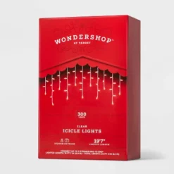 300ct Incandescent Mini Christmas Icicle Lights With White Wire - Wondershop™ -Wonder Shop USA GUEST 4ce9237b 04e4 40bf a8ab 62354b390c30
