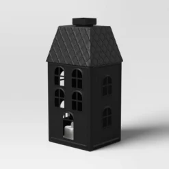 11" Lit Metal House Christmas Village Building - Wondershop™ Black: Indoor Tabletop Decorative Object, Battery-Powered 5 11" Lit Metal House Christmas Village Building - Wondershop™ Black: Indoor Tabletop Decorative Object, Battery-Powered -Wonder Shop USA GUEST 51866ca0 ac2c 43a0 a522 c3f2969365e2