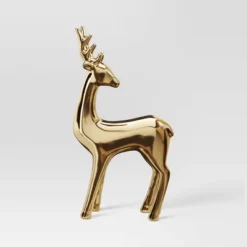 14.75" Plated Ceramic Standing Reindeer Animal Sculpture - Wondershop™ Gold 7 14.75" Plated Ceramic Standing Reindeer Animal Sculpture - Wondershop™ Gold -Wonder Shop USA GUEST 51f18af2 9cdb 4f87 ae61 3e95a8d36783