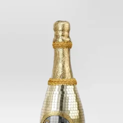 12" Christmas Mirror Champagne Bottle Gold Decor - Wondershop™ -Wonder Shop USA GUEST 580999cb 4c86 4c4d abf1 772437b02135
