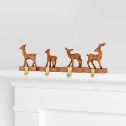 4pk Christmas Natural Carved Looking Deer - Wondershop™ -Wonder Shop USA GUEST 5a4b47a8 696f 4784 8e3d 801965eb2122