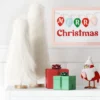 24" Faux Fur Christmas Tree Sculpture - Wondershop™ White -Wonder Shop USA GUEST 5ab81075 be79 4699 9a11 766c66aeb922