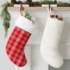 20" Christmas Plaid Stocking With Cuff Red Base - Wondershop™ -Wonder Shop USA GUEST 5b041fea d7f1 4fa9 a786 dcc6c483015a