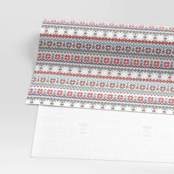 30” 90 Sq Ft Christmas Roll Wrap Scandinavian Sweater Pattern - Wondershop™ -Wonder Shop USA GUEST 5d01a378 423f 4e6a 9272 6279a19e40f6