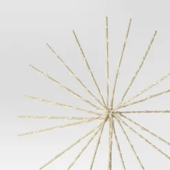 14" Pre-lit Dewdrop Glittered Starburst Christmas Tree Topper Champagne With Cool White Twinkle/Warm White Steady Lights - Wondershop™ 7 14" Pre-lit Dewdrop Glittered Starburst Christmas Tree Topper Champagne With Cool White Twinkle/Warm White Steady Lights - Wondershop™ -Wonder Shop USA GUEST 5d49cb38 5436 49ab b4d5 f503f69abecc