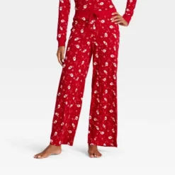 Women's Santa Print Ribbed Holiday Matching Family Pajama Pants - Wondershop™ Red 10 Women's Santa Print Ribbed Holiday Matching Family Pajama Pants - Wondershop™ Red -Wonder Shop USA GUEST 60238722 c3e7 4407 a384 2986ff4dac99