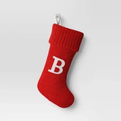 Knit Monogram Christmas Stocking Red - Wondershop™ -Wonder Shop USA GUEST 61e5ffaa 3216 44a3 8e36 66e6d0631d93