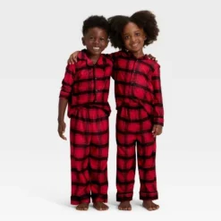 Toddler Plaid Long Sleeve Shirt And Pants Holiday Matching Family Pajama Set - Wondershop™ Red/Black -Wonder Shop USA GUEST 62509015 649b 4a9a 9c37 9de6f8cf4b17