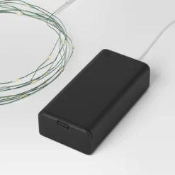 30ct LED Battery Operated Christmas Dewdrop Fairy String Lights Warm White With Green Wire - Steady/Twinkle - Wondershop™ -Wonder Shop USA GUEST 63621aea 9716 4da5 a923 72e67889e39b