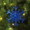 5" Christmas Blue Plastic Snowflake Ornament - Wondershop™ -Wonder Shop USA GUEST 6455bb8d b596 4069 96e8 5479d23e0ec9