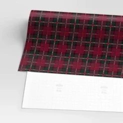 30” 90 Sq Ft Christmas Roll Wrap Tartan Plaid - Wondershop™ -Wonder Shop USA GUEST 64d04ae0 4243 4e98 8c15 ae1f5ee82d7c