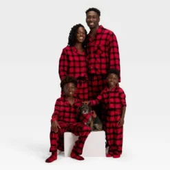 Women's Plaid Microfleece Holiday Matching Family Pajama Pants - Wondershop™ Red/Black 9 Women's Plaid Microfleece Holiday Matching Family Pajama Pants - Wondershop™ Red/Black -Wonder Shop USA GUEST 65681f04 b1ff 4eae 861d 21709c8e84b8 3