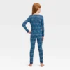 Kids' Hanukkah Ribbed Long Sleeve Shirt And Pants Holiday Matching Family Pajama Set - Wondershop™ Blue -Wonder Shop USA GUEST 65785ea1 dcd7 40e4 82a1 777751bcea52