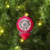 Christmas Flocking Ornament With Reflector Hot Pink - Wondershop™ -Wonder Shop USA GUEST 66147db6 4b38 4c43 8f49 c944565f8f87