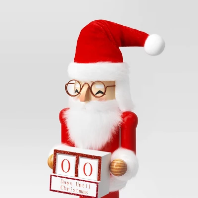 Santa Countdown Nutcracker Figure - Wondershop™ 4 Santa Countdown Nutcracker Figure - Wondershop™ - Image 2