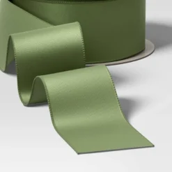 36' Christmas Modern Heritage Premium Ribbon Green Satin - Wondershop™ -Wonder Shop USA GUEST 697789f6 a511 4734 94a2 892b12edfdb5