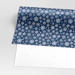 30” 25 Sq Ft Christmas Roll Wrap White Snowflakes On Blue - Wondershop™ -Wonder Shop USA GUEST 6a86e188 1bc3 4755 a029 56ae76877288