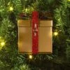 Christmas Gold Metal Gift Box Ornament - Wondershop™ -Wonder Shop USA GUEST 6c70ce9c 7703 46af 9988 0ef7a966dfd5