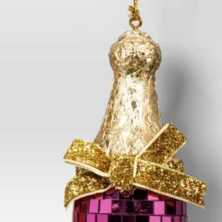 5" Christmas Disco Wine Ornament Hot Pink - Wondershop™ -Wonder Shop USA GUEST 6fbd0dfd b337 497f a963 ed64b4aefbe9