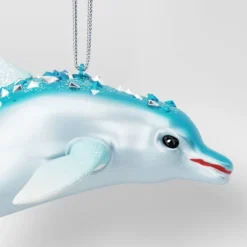 Christmas Glass Dolphin Ornament - Wondershop™ -Wonder Shop USA GUEST 70b0e2b2 4332 4ab1 b21e ac792ba719be