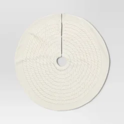 48" Centric Cable Knit Tree Skirt - Wondershop™ -Wonder Shop USA GUEST 72da9cf2 ca4a 4edf abff a2742db71f34