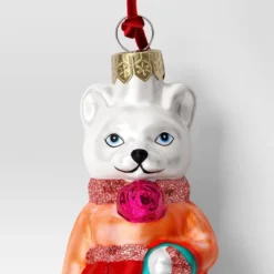 Christmas Glass Dressed White Cat Ornament - Wondershop™ -Wonder Shop USA GUEST 73b2009a 73e5 4015 ba75 8f5e80370cc3