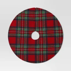 16" Christmas Dia Red/Green Plaid Mini Tree Skirt - Wondershop™ -Wonder Shop USA GUEST 74f6347a 6113 4034 aafc 9e172598a05c