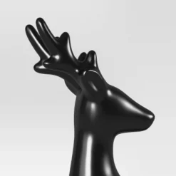 Ceramic Walking Deer Christmas Animal Figurine - Wondershop™ Black: Indoor Holiday Decor, 9.75" Tall -Wonder Shop USA GUEST 753e5bd7 7145 4140 a0bc 246d0d782ec0