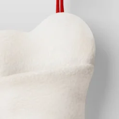 20" Christmas Faux Shearling Bone Shaped Stocking White - Wondershop™ -Wonder Shop USA GUEST 75f45114 2871 4616 a9bd 56461bb5808f