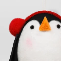 Christmas Felted Wool Penguin Ornament With Earmuffs - Wondershop™ -Wonder Shop USA GUEST 783a5103 5210 47dd ba38 6697ef53e1d9