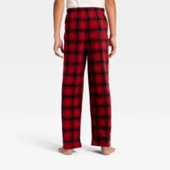 Kids' Plaid Microfleece Holiday Matching Family Pajama Pants - Wondershop™ Red/Black -Wonder Shop USA GUEST 7d23abfa a4ef 4015 bcef f082c4bb74f5
