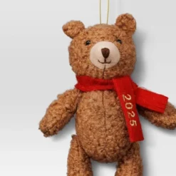 Christmas Fabric Bear Ornament - Wondershop™ -Wonder Shop USA GUEST 7e53548f 1d15 4e18 922c ae070f994e42
