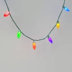 25ct LED C9 Classic Glow Indoor Outdoor Christmas String Lights With Green Wire - Wondershop™ -Wonder Shop USA GUEST 826a4aed 8916 4e3e 8cf8 3da765ea55ad
