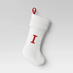 Knit Monogram Christmas Stocking White - Wondershop™ -Wonder Shop USA GUEST 83352ea4 411a 4945 9a22 2868ce059b00