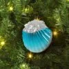 4.25" Christmas Plastic Scallop Ornament Aqua - Wondershop™ 1 4.25" Christmas Plastic Scallop Ornament Aqua - Wondershop™ -Wonder Shop USA GUEST 83ebfdad b83f 4860 ac85 b55cd885647b