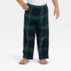 Toddler Plaid Microfleece Holiday Matching Family Pajama Pants - Wondershop™ Navy Blue -Wonder Shop USA GUEST 8466c8d0 d372 46b1 951f 3eed99589fa8