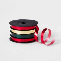 3/8" Christmas Curl Ribbon 72' - Wondershop™ -Wonder Shop USA GUEST 8525b7cc 3bb7 401d 82fc 51d4b4e376ad