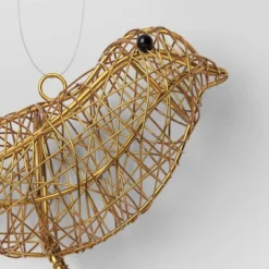 Christmas Wire Wrapped Bird Ornament Gold - Wondershop™ -Wonder Shop USA GUEST 8ab04e6b af60 4420 b812 9d6a847b9c82