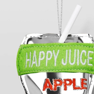 Christmas Fabric Juice Ornament Apple - Wondershop™ 4 Christmas Fabric Juice Ornament Apple - Wondershop™ - Image 2