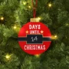 Christmas Wood Circle Countdown Ornament - Wondershop™ -Wonder Shop USA GUEST 8bb353e3 63c9 40fe a50c 3efd0b210012