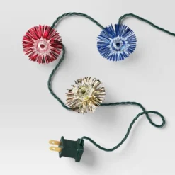 20ct Christmas Tinsel Lights Multi-Colored With Green Wire - Wondershop™ -Wonder Shop USA GUEST 8d384117 d671 40e6 bbe0 f0138d667495