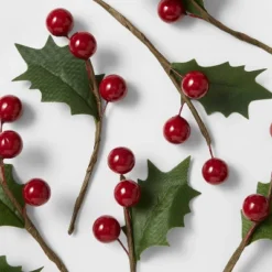 30ct Red Berries Christmas Sprigs - Wondershop™: Holly Gift Tie-Ons, Multicolor Decoration 5 30ct Red Berries Christmas Sprigs - Wondershop™: Holly Gift Tie-Ons, Multicolor Decoration -Wonder Shop USA GUEST 8f31ddc6 c9e1 44ad a9ee 7e6de166cd00