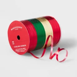 4 End Curl Christmas Ribbon 70' - Wondershop™ -Wonder Shop USA GUEST 914fd4aa 79cd 413f 865a 4992dd78bbb6