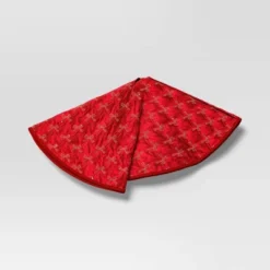 48" Christmas Embroidered Bow Velvet Tree Skirt Red - Wondershop™ -Wonder Shop USA GUEST 916b8f19 eca7 4316 bedd 3f6daf848839