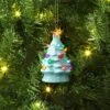 4" Christmas Lit Ceramic Retro Christmas Tree Ornament Blue - Wondershop™ -Wonder Shop USA GUEST 91e80ad2 55b9 4951 858d 32cb48ed7edb