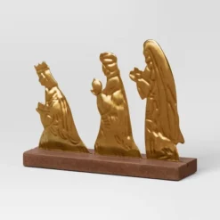 3pc Metal Christmas Nativity Scene Figurine Set - Wondershop™ Gold 9 3pc Metal Christmas Nativity Scene Figurine Set - Wondershop™ Gold -Wonder Shop USA GUEST 93fcd2f3 984d 4877 893e 02fc8f94efa5