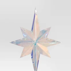 Christmas Lit Plastic Multicolor 8 Point Star Tree Topper - Wondershop™ -Wonder Shop USA GUEST 9473270e 561b 4fa7 ba2a de5afb243422
