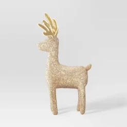 18" Sequined Fabric Deer Animal Sculpture - Wondershop™ Gold 7 18" Sequined Fabric Deer Animal Sculpture - Wondershop™ Gold -Wonder Shop USA GUEST 9482d59d ee38 4944 a5c1 8f118a9f791d